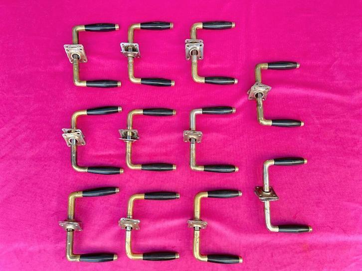 Antieke deurklinken ton model, deur klinken, krukken, grepen, Antiek en Kunst, Curiosa en Brocante, Ophalen of Verzenden