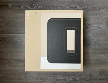 Sonos Sub 4 zwart [Nieuw in ongeopende verpakking] beschikbaar voor biedingen