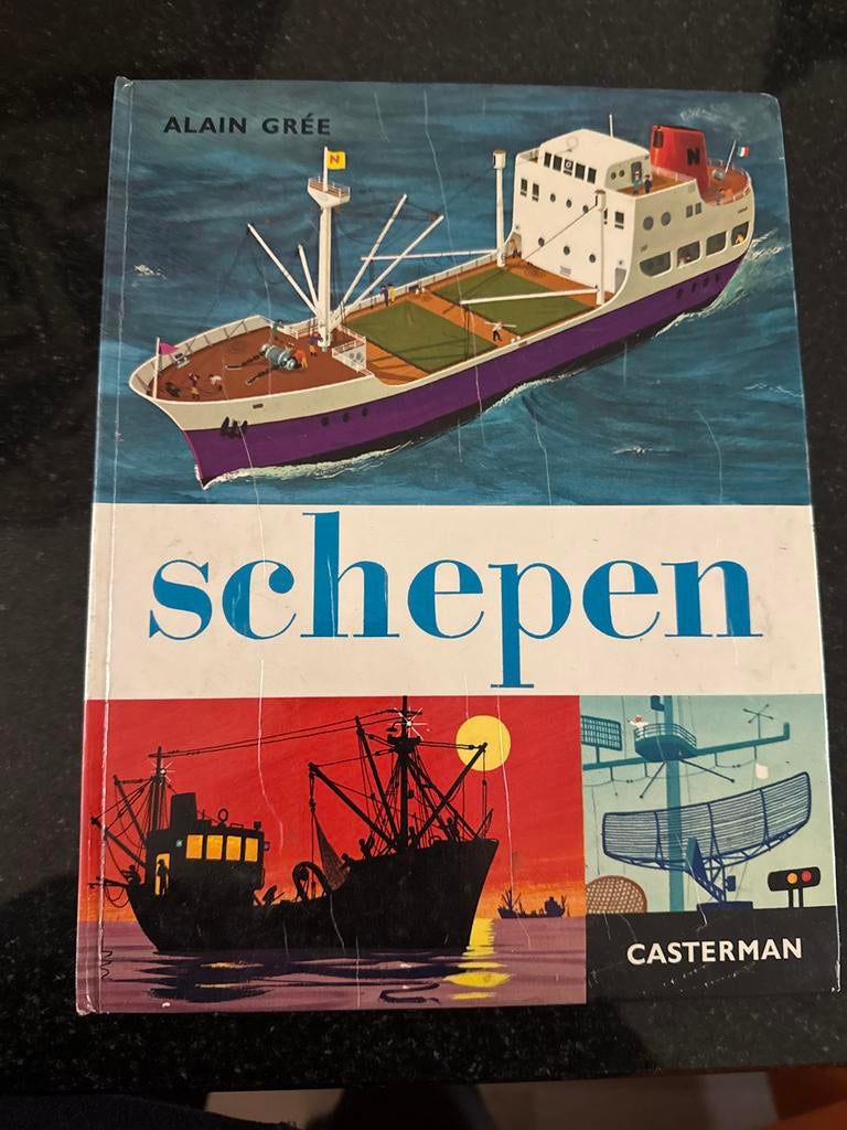 Schepen - Alain Grée - Casterman, Boeken, Kinderboeken | Jeugd | onder 10 jaar, Ophalen of Verzenden, Gelezen, Non-fictie