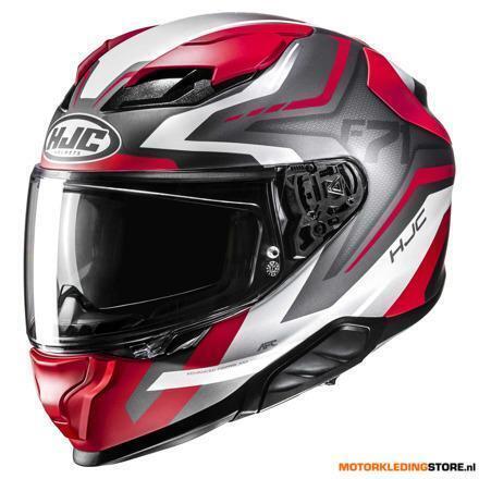 HJC F71 Fes Integraalhelm, Grijs-Rood, Motoren, Kleding | Motorhelmen, Nieuw met kaartje, Ophalen of Verzenden