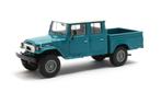 Toyota HJ45 Land Cruiser Crew Cab groen (1:43, Matrix), Overige merken, Auto, Nieuw, Ophalen of Verzenden