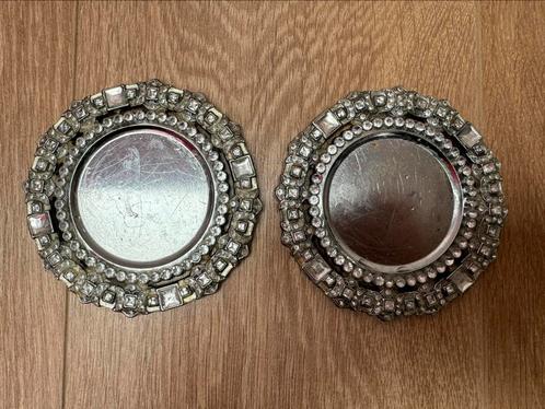 Xenos onderzetters zilverkleurig, Huis en Inrichting, Woonaccessoires | Onderzetters, Gebruikt, Glas of Kopje, Ophalen of Verzenden