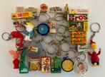 Klein partijtje sleutelhangers met merken reclames, Verzamelen, Retro, Verzenden, Overige typen