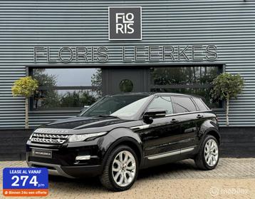 Range Rover Evoque | 2.0 Si 4WD | Pano | Zwart Leer | 2013 beschikbaar voor biedingen