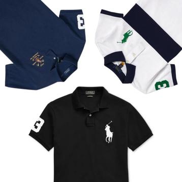 100x Ralph Lauren Poloshirts Mix Vintage SALE! beschikbaar voor biedingen