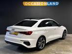 Audi A3 LIMOUSINE 35 TFSI Edition One|PANO|SFEER|MATRIX|CARP, 4 cilinders, 150 pk, Wit, Bedrijf