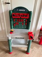 Kinder workbench, Ophalen, Gebruikt