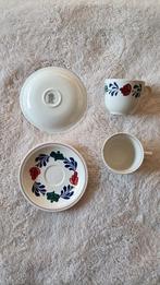 Boerenbont koffie kopjes, Huis en Inrichting, Keuken | Servies, Ophalen, Zo goed als nieuw, Overige stijlen, Kop(pen) en/of Schotel(s)
