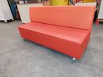 Verrijdbare treinbank / kunstlederen bank /BSO-bank /KDV, Trein / school / KDV / strak, Hout, Minder dan 75 cm, 150 tot 200 cm