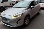 Ford Fiesta 1.1 63KW  2017 lichte zijschade Led/ Navi / luxe, Auto diversen, Schadeauto's, Ophalen, Zilver of Grijs, Benzine