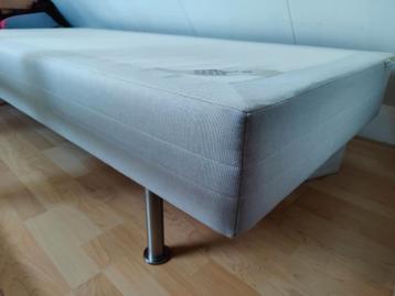 Ikea Sultan Boxspring lichtgrijs 90x200 cm  beschikbaar voor biedingen