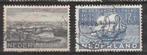 K213 nvph 1934 herdenkingszegels gestempeld nrs 267 268, Postzegels en Munten, Postzegels | Nederland, T/m 1940, Verzenden, Gestempeld