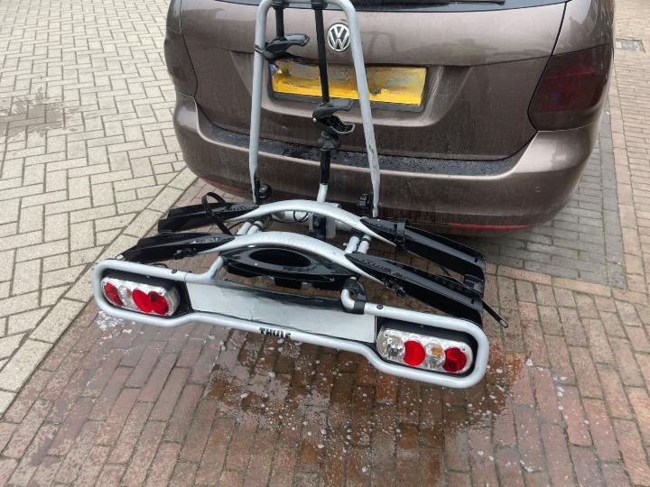 Thule Euroway 946 Fietsendrager Trekhaak, Auto diversen, Fietsendragers, Gebruikt, Trekhaakdrager, 2 fietsen, Ophalen of Verzenden