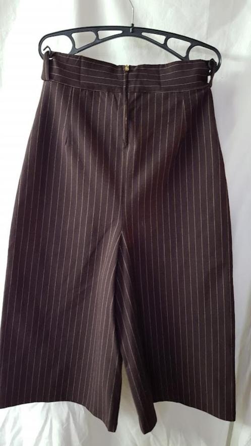 3/4 broek maat 36, Kleding | Dames, Broeken en Pantalons, Nieuw, Maat 36 (S), Bruin, Driekwart, Ophalen of Verzenden