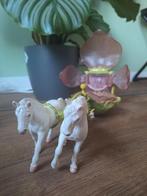 Schleich Bayala elvenkoets met witte paarden. 42060, Ophalen of Verzenden, Gebruikt