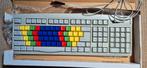Toetsenbord voor blind te leren typen., Computers en Software, Toetsenborden, Ophalen, Gebruikt