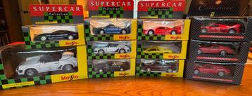 Set (11) Maisto modelauto’s ism Shell beschikbaar voor biedingen