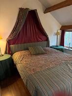 Luxe Hemelbed Boxspring 200x180, Huis en Inrichting, Ophalen, Overige kleuren, Tweepersoons, Zo goed als nieuw