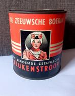 de zeeuwsche boerin stroop blik, Verzamelen, Blikken, Ophalen of Verzenden, Gebruikt, Overige