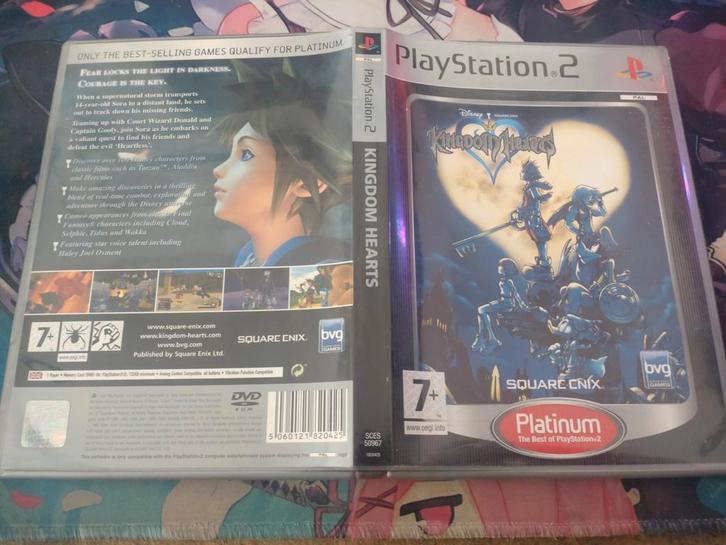 Kingdom Hearts PS2 - Klassieker!, Spelcomputers en Games, Games | Sony PlayStation 2, Gebruikt, Role Playing Game (Rpg), 1 speler