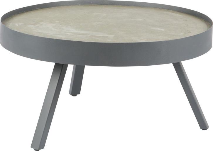WOOOD Skip L salontafel, Huis en Inrichting, Tafels | Salontafels, Gebruikt, Minder dan 50 cm, 50 tot 100 cm, 50 tot 100 cm, Rond
