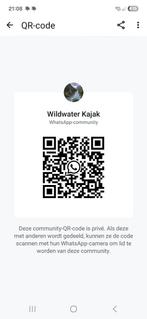 Wildwater kajak, Watersport en Boten, Ophalen of Verzenden, Gebruikt