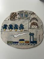 Keramiek tel bord, Kinderen en Baby's, Kinderkamer | Inrichting en Decoratie, Ophalen, Wanddecoratie