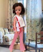 Rood/wit vintage zomersetje voor Sindy Fleur Barbie excl pop, Ophalen of Verzenden, Gebruikt, Kleertjes