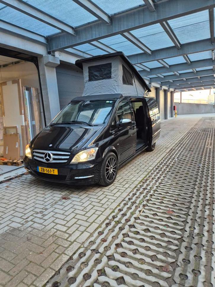 Mercedes-Benz Viano v6 Camperbus 2014 8 personen, Caravans en Kamperen, Campers, Particulier, meer dan 6, Buscamper of Camperbus