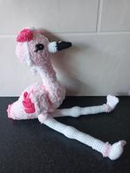Nieuw gehaakte knuffel super zachte flamingo, Ophalen of Verzenden, Nieuw, Overige typen