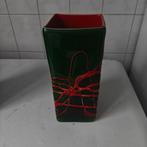 Handgeblazen Spaghetti Vaas, Overige kleuren, Ophalen of Verzenden, Minder dan 50 cm, Glas