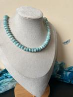 Larimar beschermt geluk intuïtie hoge trilling uniek magie, Sieraden, Tassen en Uiterlijk, Kettingen, Blauw, Nieuw, Ophalen of Verzenden