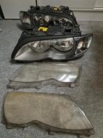 Bmw e46 facelift sedan touring koplampen met extra glazen, Auto-onderdelen, Verlichting, Ophalen, Gebruikt, BMW