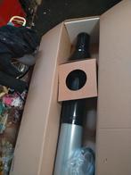 Nieuwe Dakdoorvoer Ariston/Chaffoteaux rvs 130/130mm, Pvc, Nieuw, Ophalen of Verzenden, Minder dan 2 meter