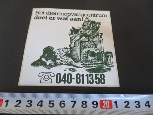 sticker ehv strip zwerver hond kat dierenopvangcentrum doet*, Verzamelen, Stickers, Zo goed als nieuw, Bedrijf of Vereniging, Ophalen