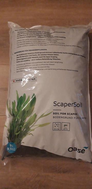Oase Scapersoil zwart 9 liter aquarium voedingsbodem beschikbaar voor biedingen