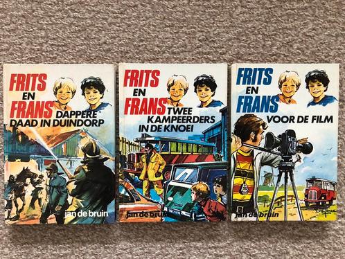 3 kinderboeken "Frits en Frans" uit jaren '70 in goede staat, Boeken, Kinderboeken | Jeugd | 10 tot 12 jaar, Zo goed als nieuw