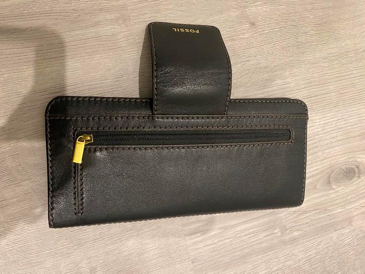 Fossil Portemonnee - Feestdagen Tip!, Sieraden, Tassen en Uiterlijk, Portemonnees, Nieuw, Overige merken, Zwart, Leer, Ophalen
