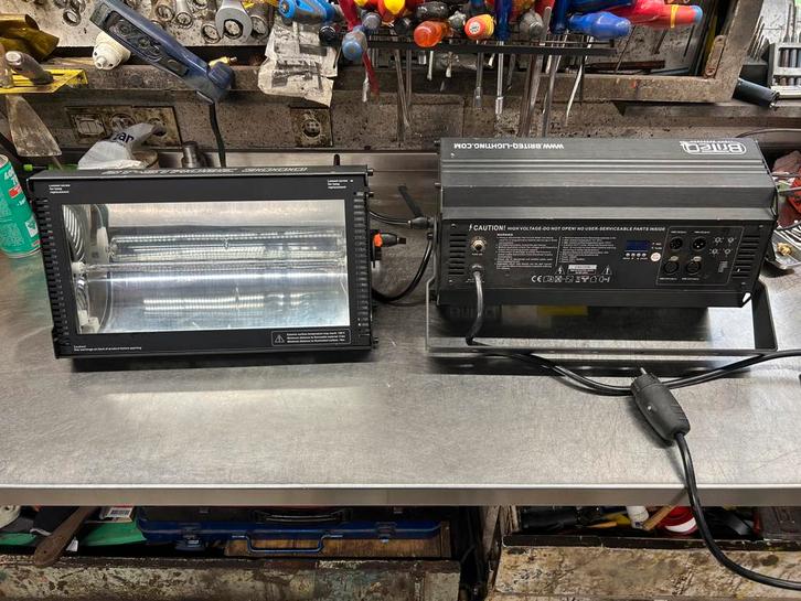 4x stroboscoop (strobes), Muziek en Instrumenten, Licht en Laser, Zo goed als nieuw, Licht, Ophalen