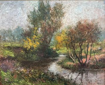 Waltère Neuhof (1904-1982) - Landschap met stromende beek beschikbaar voor biedingen