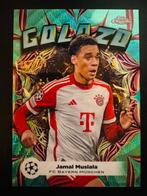 Jamal Musiala #GL-8 Topps Chrome Golazo Aqua Wave 082/199, Ophalen of Verzenden, Zo goed als nieuw, Plaatje