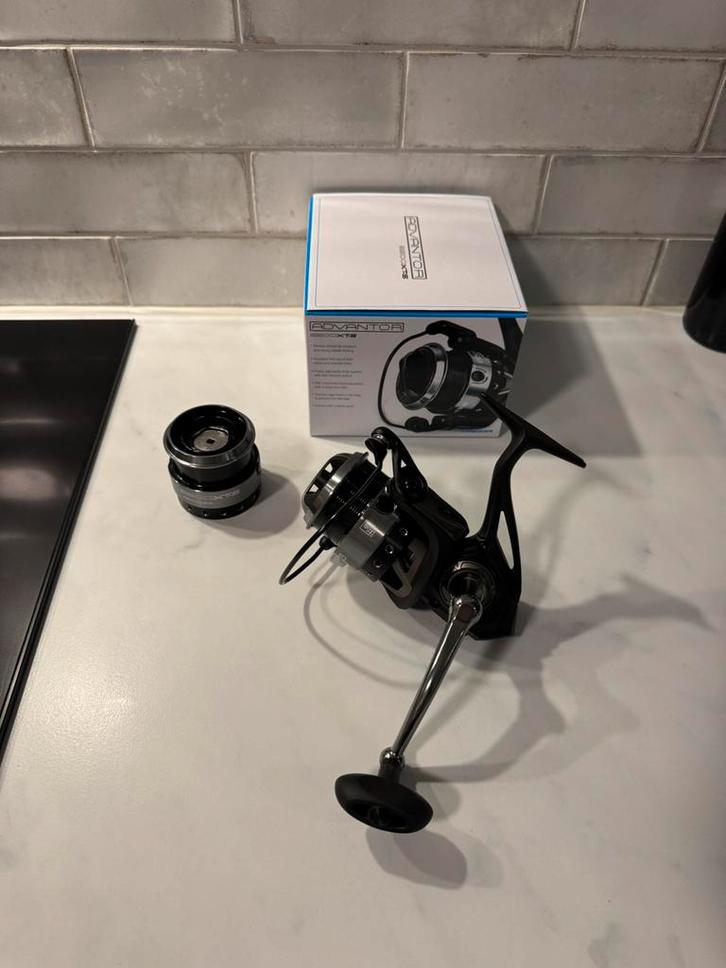 nieuwe cresta advantor 6500 xt-s feeder molen, Watersport en Boten, Hengelsport | Witvissen, Nieuw, Molen, Ophalen of Verzenden