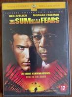 DVD The Sum of all Fears; met Ben Affleck en Morgan Freeman, Vanaf 12 jaar, Ophalen of Verzenden, Zo goed als nieuw