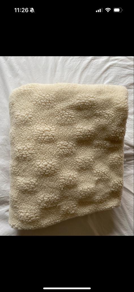 Wollen Deken 240x220 - Heerlijk Warm!, Huis en Inrichting, Woonaccessoires | Plaids en Woondekens, Zo goed als nieuw, Ophalen of Verzenden