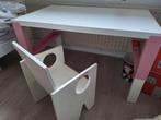 ikea kinder bureau en kinderstoeltje (hout), Kinderen en Baby's, Ophalen of Verzenden, Gebruikt