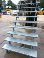 Gegalvaniseerde tranenplaat bordes trap, Doe-het-zelf en Verbouw, Steigers, Ophalen, Zo goed als nieuw, Overige typen, Minder dan 2 meter