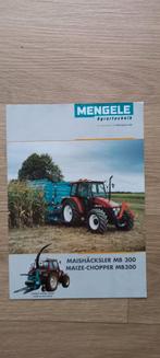 Een Duits A4 blad van de Mengele Maishäckseler MB 300., Ophalen of Verzenden