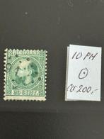 NVPH 10 met Mast Plaatfout 10PM, Ophalen of Verzenden, T/m 1940, Gestempeld