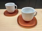 2x Nespresso Lume Lungo kop en schotel, Nieuw, Ophalen of Verzenden, Overige stijlen, Kop(pen) en/of Schotel(s)