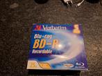 Verbatim BD-R SL 1x - 2x.  5 pack, Nieuw, Dvd, Verbatim, Ophalen of Verzenden